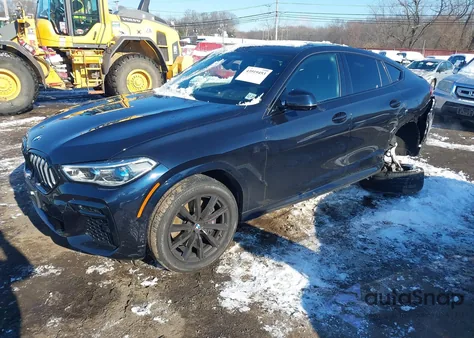 2023 BMW X6 xDrive40I from USA, damaged, VIN 5UXCY6C06P9P90638